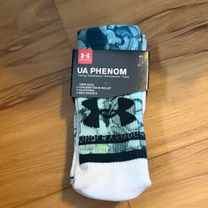 Under Armour UA Phenom Crew Socks - 3 Pair